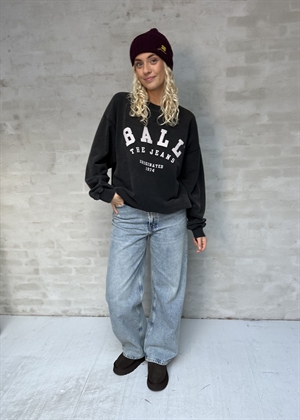 Maldini crewneck sweat Black Washed Ball Original 